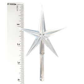 Modern Pointed Crystal Star Large
